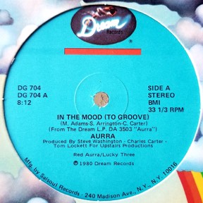 In The Mood (to Groove) - When I Come Home by Aurra, the sleeve
