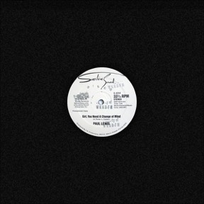 Inner City Blues - Girl You Need A Change Of Mind by Paul Lewis, the sleeve