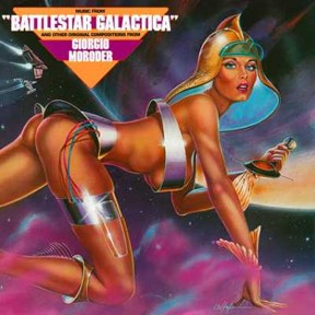 Battlestar Galactica by Giorgio Moroder, the sleeve