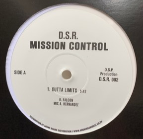 Outta Limits by Mission Control, the sleeve