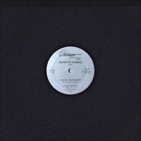 Shake Your Body by Jeanette Thomas, the sleeve