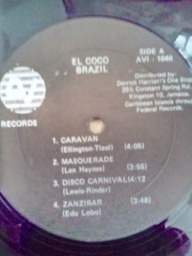 Brazil by El Coco, the sleeve