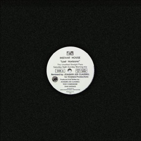 Lost Horizons - Lost Track by Instant House, the sleeve