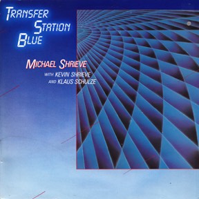 Transfer Station Blue by Michael Shrieve, the sleeve