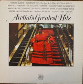 Aretha's Greatest Hits by Aretha Franklin, the sleeve