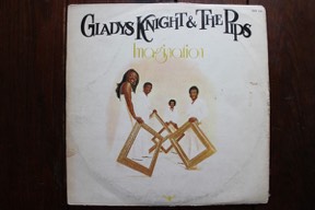 Imagination by Gladys Knight & The Pips, the sleeve