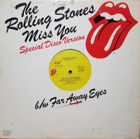 Miss You - Far Away Eyes by Rolling Stones, the sleeve