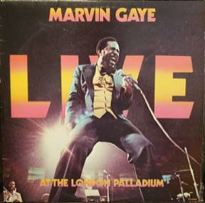Live At The London Palladium by Marvin Gaye, the sleeve