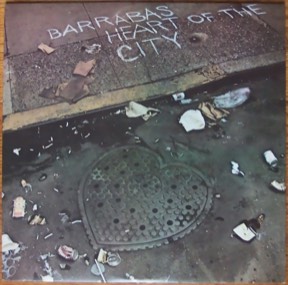 Heart Of The City by Barrabas, the sleeve