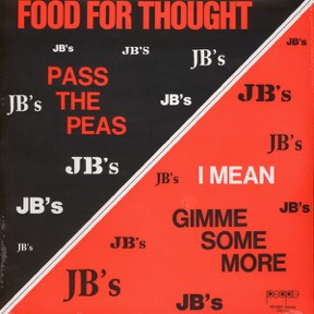 Food For Thought - Pass The Peas - I Mean - Gimme Some More by Jb's, the sleeve