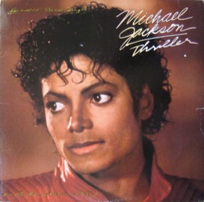 Thriller 12" by Michael Jackson, the sleeve
