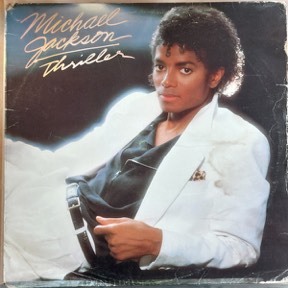 Thriller Lp by Michael Jackson, the sleeve