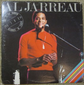 Look To The Rainbow Live by Al Jarreau, the sleeve