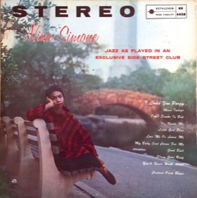 Central Park Blues by Nina Simone, the sleeve