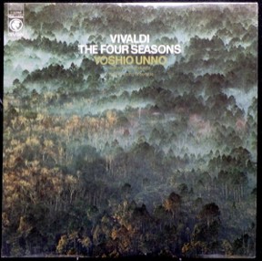 The Four Seasons by Vivaldi Yoshi Unno, the sleeve