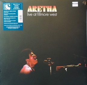 Live At The Fillmore West by Aretha Franklin, the sleeve