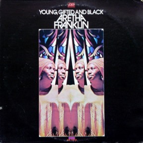 Young Gifted And Black by Aretha Franklin, the sleeve