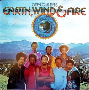 Open Our Eyes by Earth Wind And Fire, the sleeve