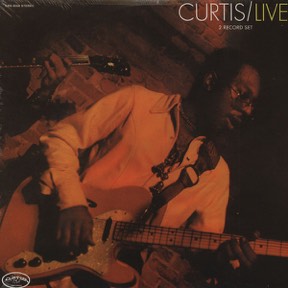 Live by Curtis Mayfield, the sleeve
