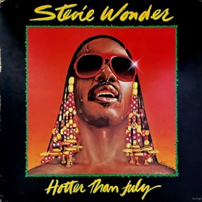Hotter Than July by Stevie Wonder, the sleeve