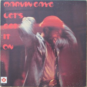 Lets Get It On by Marvin Gaye, the sleeve