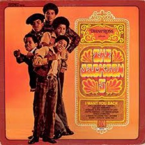 Diana Ross Presents Feat I Want You Back by Jackson 5, the sleeve