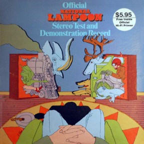 Ed Subitzky - Windy Craig by National Lampoon Stereo Test & Demonstration, the sleeve