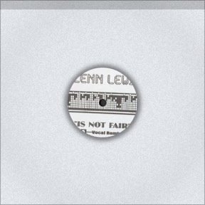 Is Not Fair by Glenn Lewis, the sleeve
