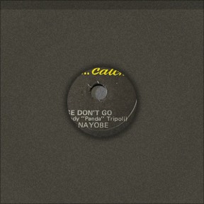 Please Don't Go by Nayobe, the sleeve