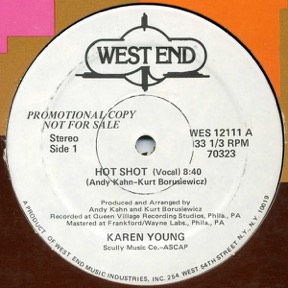Hot Shot by Karen Young, the sleeve