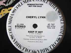 Keep It Hot - In Love by Cheryl Lynn, the sleeve