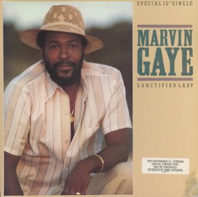 Sanctified Lady by Marvin Gaye, the sleeve