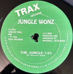 Jungle Mix / The Jungle by Jungle Wonz, the sleeve