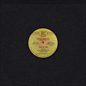 Back In Time by Began Cekic & Fred Zarr, the sleeve