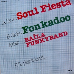 Cosa Rica Band by Baila, the sleeve