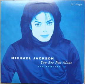 You Are Not Alone Remixes by Michael Jackson, the sleeve