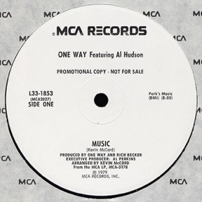 Now That I Found You - Music by One Way Feat Al Hudson, the sleeve