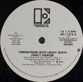 Fancy Dancer - Tropical Nights by Lenny White, the sleeve