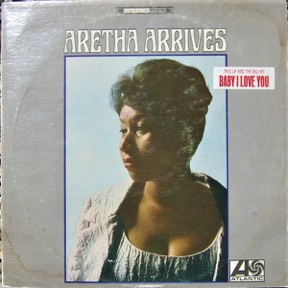 Aretha Arrives by Aretha Franklin, the sleeve