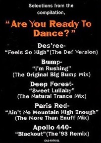 Feels So High by Des'ree, the sleeve