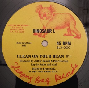 Go Bang - Clean Your Bean by Dinosaur L, the sleeve