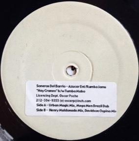 Hay Craneo - Tumba by Los Soneros Del Barrio, the sleeve