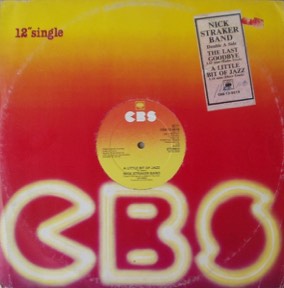 A Little Bit Of Jazz - The Last Goodbye by Nick Straker Band, the sleeve