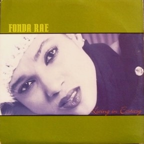 Living In Ecstasy by Fonda Rae, the sleeve