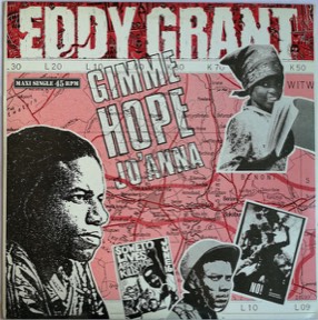 Gimme Hope Jo'anna by Eddy Grant, the sleeve
