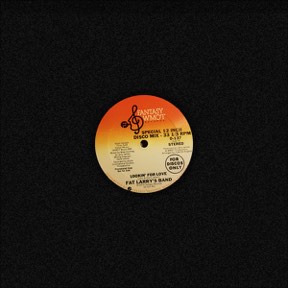 Lookin For Love- Hay Pancho It's Love by Fat Larry's Band, the sleeve