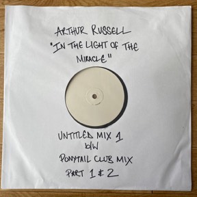 In The Light Of The Miracle by Arthur Russell, the sleeve