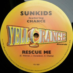 Rescue Me by Sunkids Featuring Chance, the sleeve