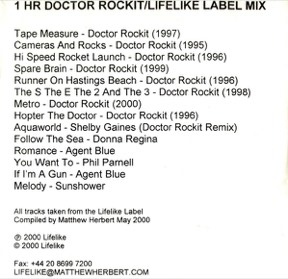 Doctor Rockit by Café De Flare, the sleeve