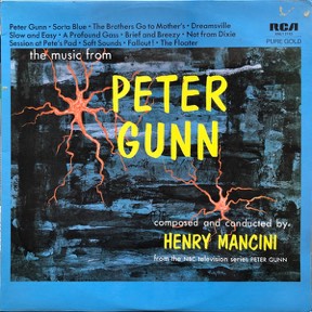 Music From Peter Gunn by Henry Mancini, the sleeve